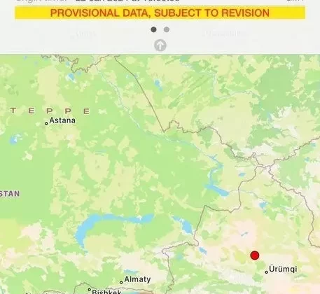 Kırgızistan’da 7,0 büyüklüğünde şiddetli deprem