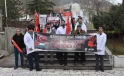 AFSÜ Hastanesi’nden İsrail’e protesto