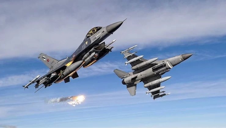 Irak ve Suriye’nin kuzeyine gerçekleştirilen hava harekatlarında 24 terör hedefi imha edildi