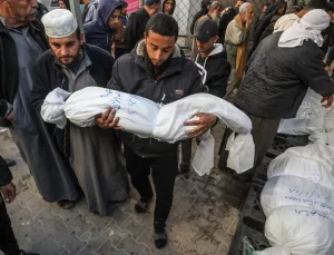 İsrail saldırılarında ölen Filistinlilerin sayısı 25 bine dayandı