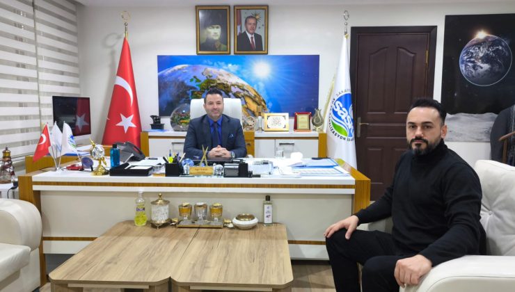 ÇARKDER Başkanından SASKİ Genel Müdürüne Teşekkür Ziyareti