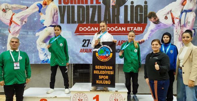 Serdivanlı Karateciler Türkiye Premier Ligi’ne Damga Vurdu
