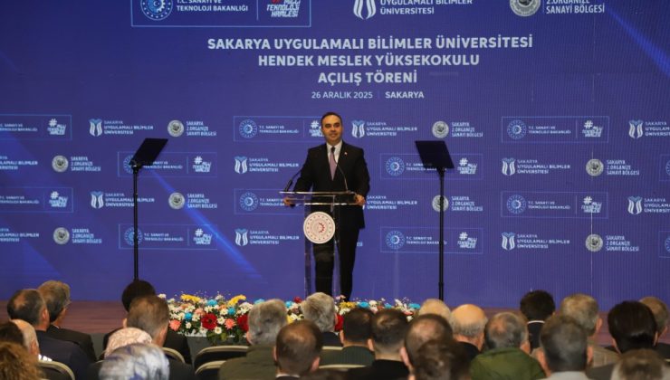 Bakan Kacır Hendek’te: MYO Açıldı, Sanayi Yatırımları İncelendi