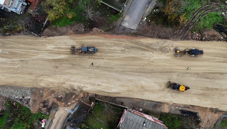 Şehir Merkezine Yeni Ulaşım Omurgası: Alparslan Türkeş Caddesi’nde Üstyapı Süreci Başladı