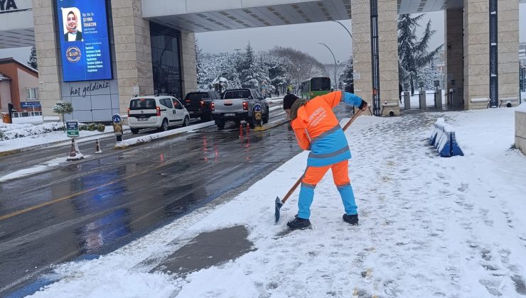 Serdivan’da Karla Mücadele Seferberliği: Belediye Ekipleri 7/24 Görevde