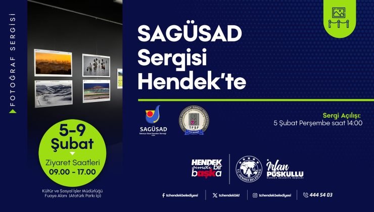 SAGÜSAD Fotoğraf Sergisi Hendek’te Ziyarete Açılıyor