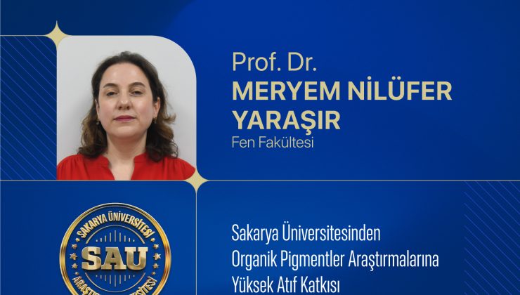 Sakarya Üniversitesi’nden Organik Pigmentler Alanında Uluslararası Başarı