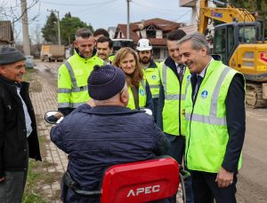 Karakamış Mahallesi’nde Yağmur Suyu Altyapısı Güçleniyor