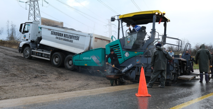 Kemalpaşa Mahallesi’nde Yol Konforu Yenilenen Asfaltla Artıyor