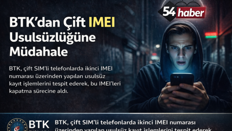 BTK’dan Çift IMEI Usulsüzlüğüne Müdahale
