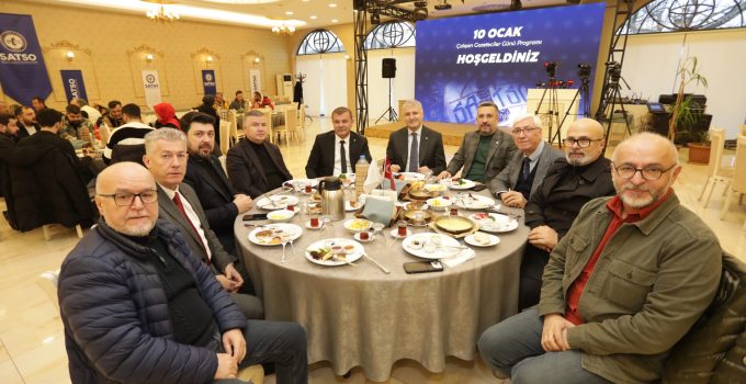 SATSO’dan Basın Camiasına Anlamlı Buluşma: Gazeteciler Günü Kutlandı