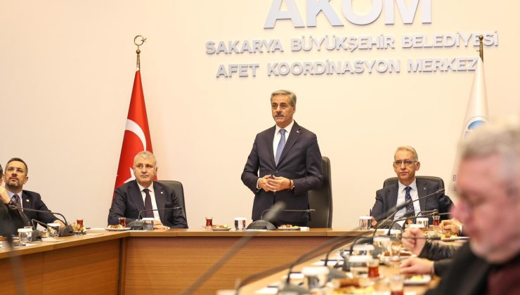 Alemdar: Sakarya için birlikte çalışacağız