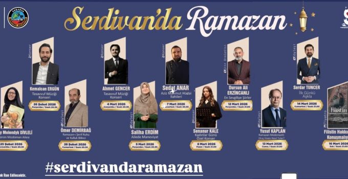 Serdivan’da Ramazan Sanatla Buluşuyor
