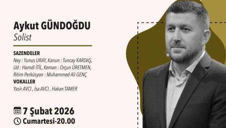 Serdivan Kültür Sanat’ta Tasavvuf Müziği Buluşması: Grup Aşk-ı Huda Sahne Alıyor