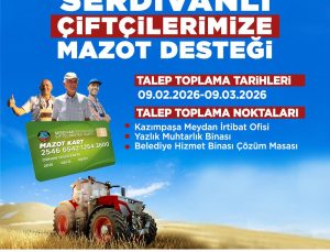 Serdivan’da Üreticiye Mazot Desteği: Başvurular 9 Şubat’ta Başlıyor