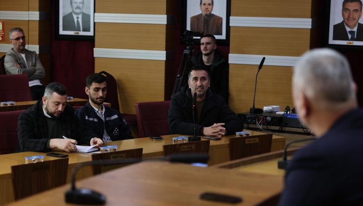 Osman Çelik Muhtarlarla Serdivan’ı Değerlendirdi