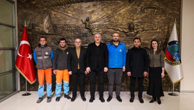 Serdivan’da Belediye Personelinden Örnek Davranış