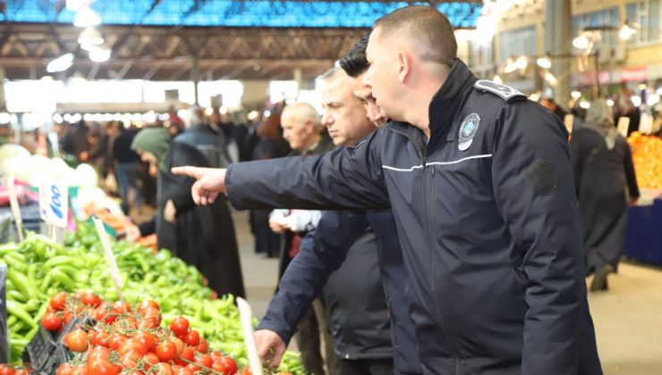 Hendek’te Kapalı Pazar Yerine Sıkı Denetim: Zabıta Ekipleri Sahada