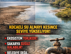 Sapanca yükseliyor… ama mesele yağmur değil