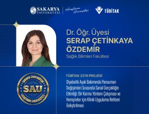 SAÜ’lü Akademisyenin Sanal Gerçeklik Projesine TÜBİTAK 2219 Desteği