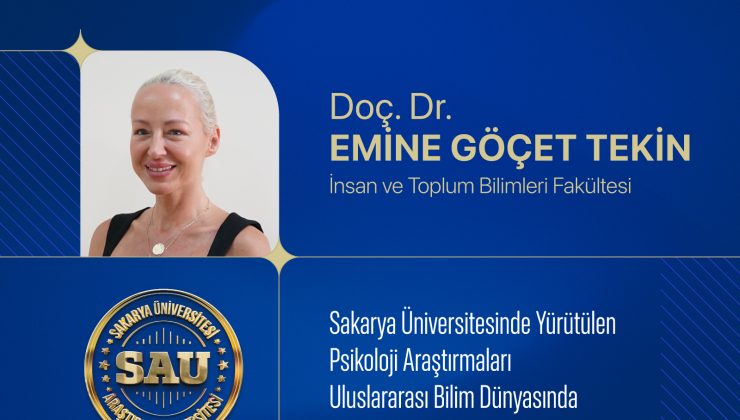 Sakarya Üniversitesi’nin Psikoloji Araştırmaları Dünyada Dikkat Çekiyor