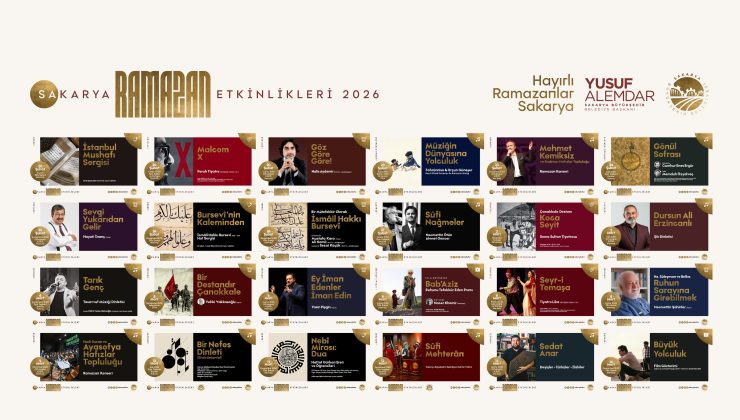 Büyükşehir’in Ramazan kültür sanat takvimi belli oldu