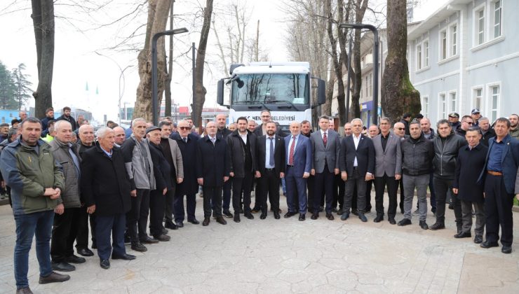 Hendek Belediyesi Araç Filosunu Yeni İş Makineleriyle Güçlendirdi