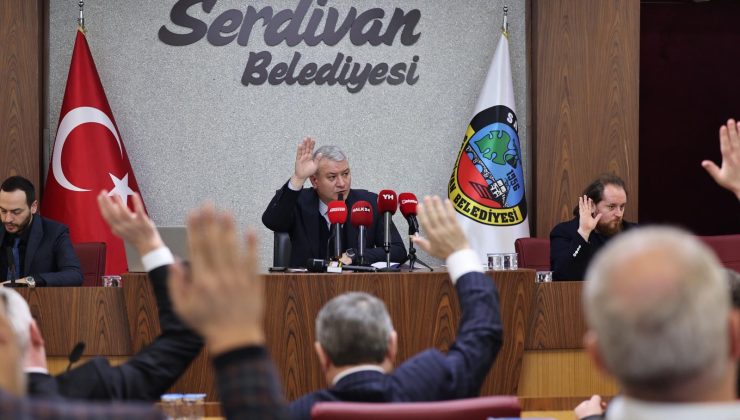Serdivan Belediye Meclisi Mart Ayı Toplantısını Gerçekleştirdi